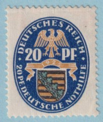 GERMANY B14 SEMI-POSTAL MINT HINGED OG * NO FAULTS VERY FINE! – BGW