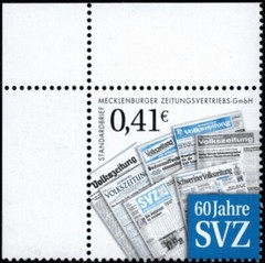 SVZ: MiNr. 5, „60 Jahre SVZ“, Set, ER, Mint