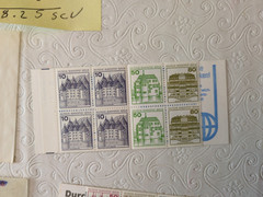 APC w7487 Germany MNH unexploded booklets retail $38.25