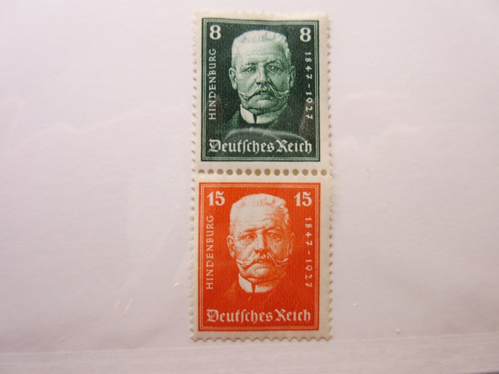 GERMANY Zusammendrucke Michel: S36, MINT LIGHTLY HINGED Lot32 Cat €24