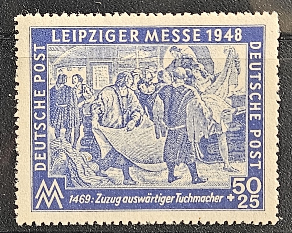 Germany Stamp Sc10NB2, Fair of Leipzig, VF MNH (504W98)