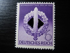 THIRD REICH Mi. #818 mint MNH SA Wehrkampftag stamp! **99 CENT SPECIAL**