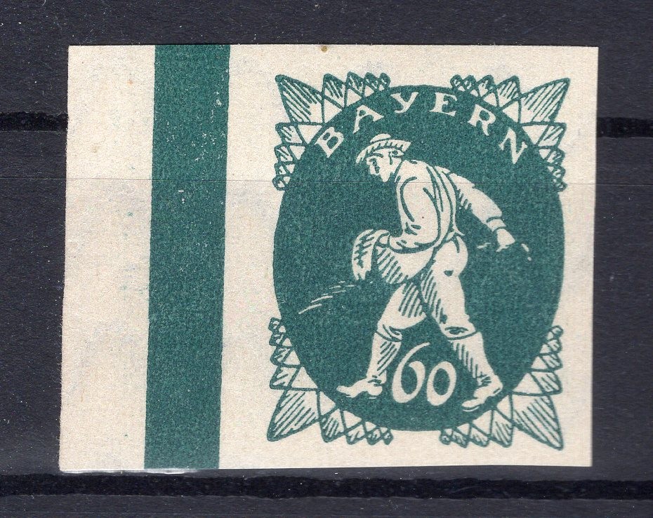 Bayern 185U UNCANCELLED ** MNH FRESH (EA1430)