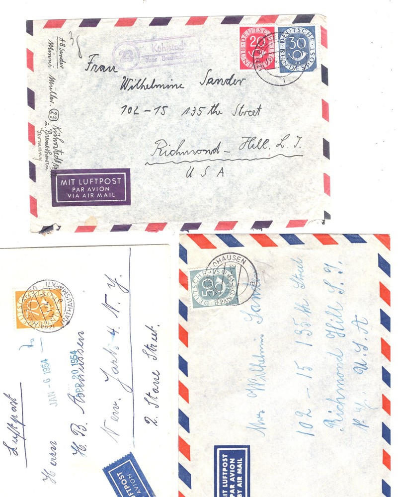 Germany 3 post horn covers