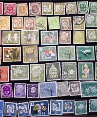 GERMANY 1955-1964 Deutsche BundesPost Stamps Postage Collection Lot Used Mint MH