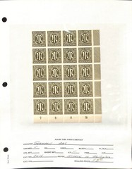 Germany Allied Military Government WWII, 1945 #3N14 MNH Block (B104)