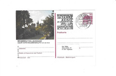 GERMANY 1985 Post Card sent from Ingelheim – with Slogan Cancel