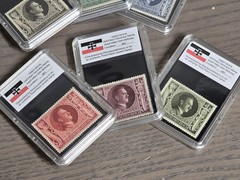Third Reich WWII Nazi German Adolf Hitler 55th Birthday NSDAP Stamp Set 1943