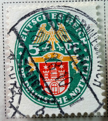 Germany Lot of 12 City Seals 1925-29 SC Range B12-B30 Semi-Postal CXL’d