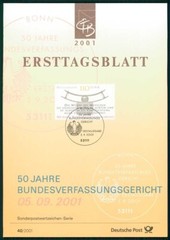 GERMANY FDS ETB 2001/40 BUNDESVERFASSUNGSGERICHT FEDERAL CONSTITUTIONAL COURT