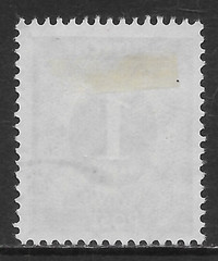 GERMANY SCOTT 530 USED F/VF – 1946 1pf BLACK – NUMERAL OF VALUE