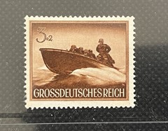 13 X 1944 German „Heroes Memorial Day“ Third Reich Briefmarken Deutschland