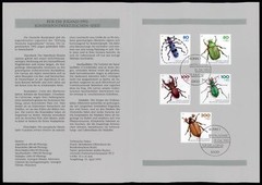 GERMANY FOLDER 1993/13 FAUNA INSECTS BEETLE