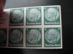 THIRD REICH Mi. #MH 36.2 scarce mint MNH stamp booklet! CV $600.00