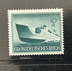 13 X 1944 German „Heroes Memorial Day“ Third Reich Briefmarken Deutschland