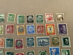 Lot Of 65 Used And Unused German Stamps From The 1920’s And 1930’s
