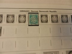 Lot of 78 East Germany Stamps, 1950-1970s Workers, Birds, Planes, Art, More