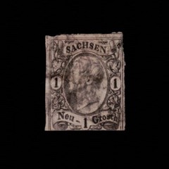 Germany, Saxony, Scott 10, King John I, 1855-1860, used