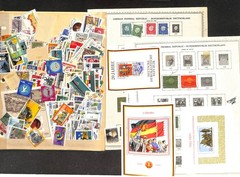 Germany Stamp Collection on 3 Stock & Minkus Pages, Several Hundred (ND)