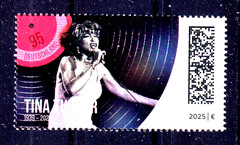 Germany Legends Pop Rock Music Singer Tina Turner Mi 3933 MNH (Single)