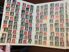 1930s TO THE END OF WWII GERMAN POSTAGE STAMP COLLECTION / 100’s OF STAMP