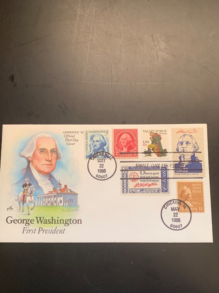 Stamps US First Day Cover Presidents 1, Scott# 2216a, See Picture and Condition