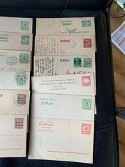 Collection Bavaria Bayern Postal Stationary Ganzsache 20 items 1888 – 1920 lot