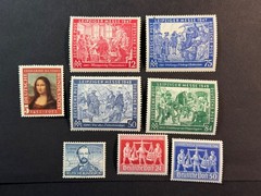 Germany # 580 – 585 & 687 MNH & 688 MLH 2024 Scott Catalogue Value $ 14.10