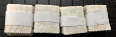 GERMANY 4 BUNDLES OF 100+/- CASTLE DEFINITIVE 60, 80, 280, 300pf 1186