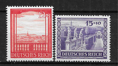 Germany Third Reich 1941 Mi# 804-805 MNH Vienna Fair & Hitler’s Culture Fund * *