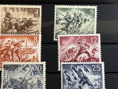 GERMANY – DEUTSCHES REICH WWII – 1943 – WEHRMACHT I – Hero Memorial Day – MNH