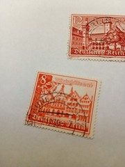 Complete Set German 1939 Deutsches Rhiech WW2 Winterhilfswerk & 5 1940 Stamps