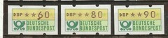 West Berlin 1981 ATM: Lot 2: (XF MNH W/ Back Ser #) Michel Stamp value $63.00