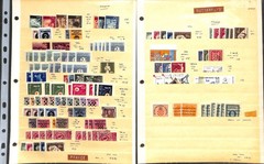 Croatia Stamp Collection on 6 Stock Pages, 1941-45 WWII German (CA)