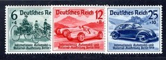 GERMANY 1939 686-688 * BEAUTIFUL SET OF CAR DISPLAY PIECES (F7846