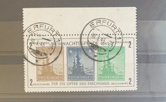 Germany stamps Thüringen Soviet Zone 1945 Michel Block x1 with photo attest