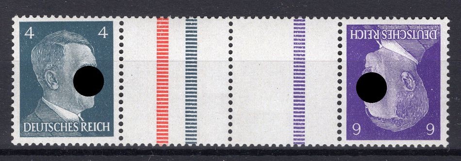DR KZ39 MNH Postfrisch Zusammendrucke Deutschland Echt Y81259