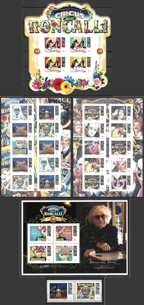 Germany APR 2026 Special Issue 50 Years of Roncalli Circus Theater Complete Sets