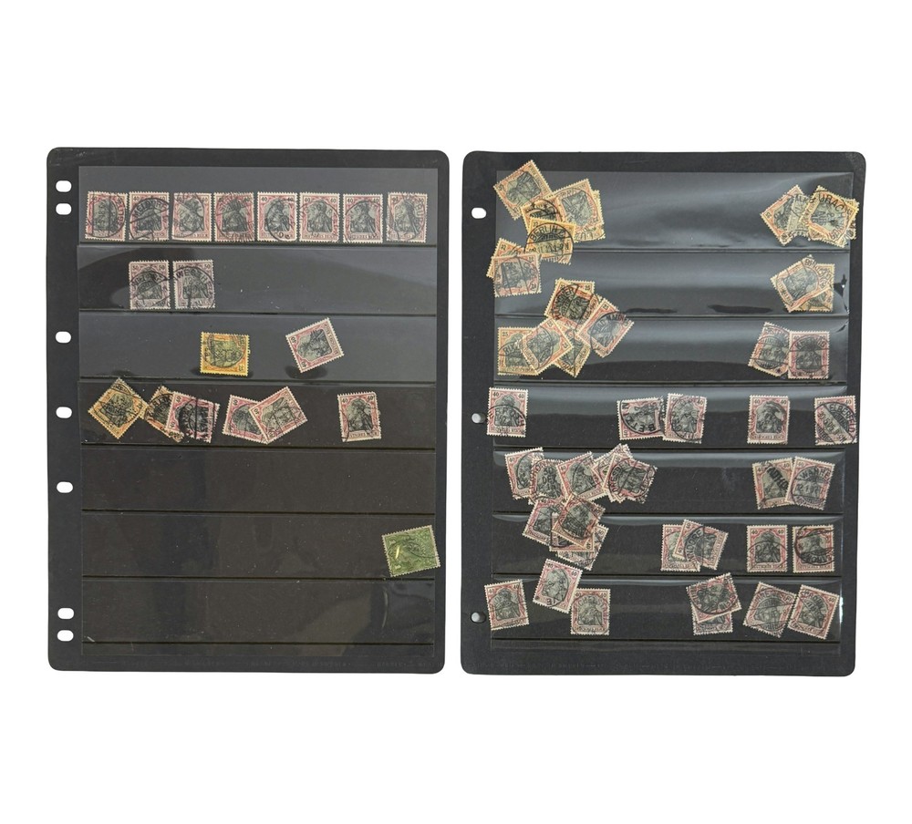 German Empire Deutsches Reich Stamp Collection – Germania Issues (c. 1900–1920)