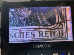 DEUTSCHES REICH 5PF Green Vintage German Stamp 51225A