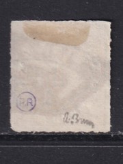 Wurttemberg 1869 MI 37b signed Brun CANC VF / CAT VALUE $330
