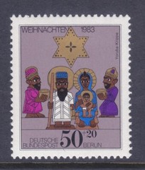 Germany Berlin 9NB208 MNH 1983 Nativity Christmas Issue Very Fine