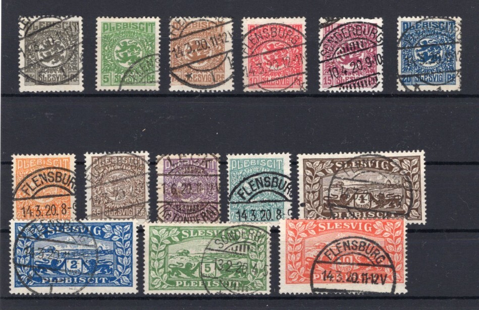 Schleswig 1/14 Stamped 22EUR (73961 Example Image)