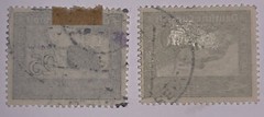 Travelstamps: Germany Stamps Scott #C59-C60 Airmail Used Ng