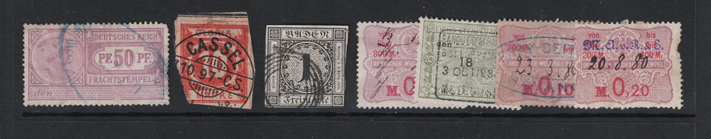 Germany Late 1800s 7 BOB Items / First 2 Minor Faults – S29176