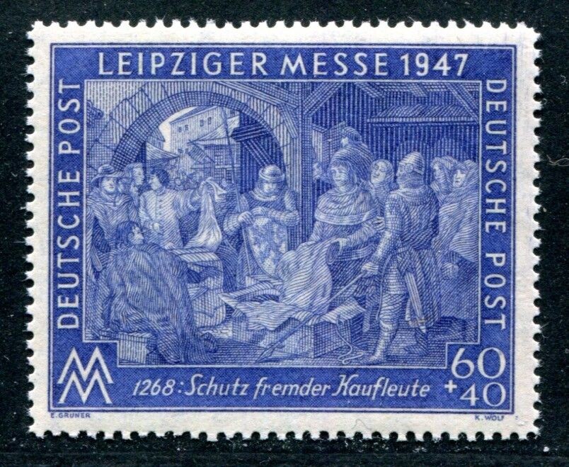 ALLIED OCCUPATION 1947 942A ** MINT IN PERFECT CONDITION WZ Z SCHLEGEL BPP (I…