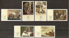HDDM30STAMP Germany 2284 MNH 1982 Century Paintings National Museum set of 6