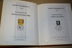 Album of 96 German Ersttagblatt ETB First Day Covers from 1975 to 1982