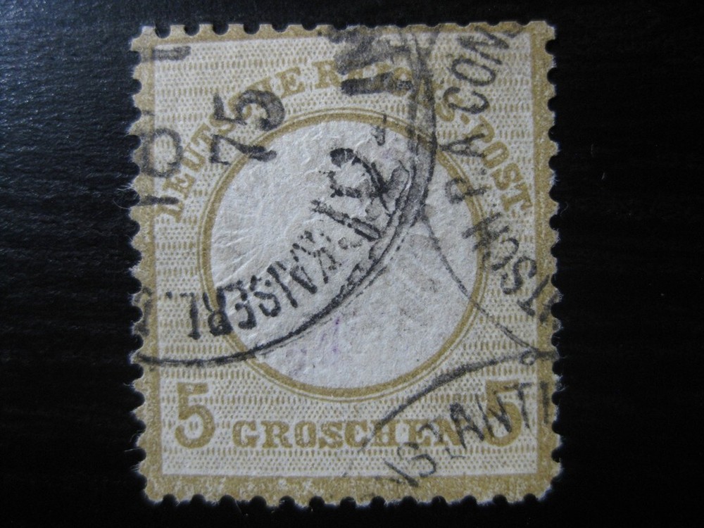 TURKEY GERMAN OFFICES COLONY Mi. #V22 scarce used forerunner stamp! CV $240.00