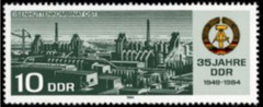DDR #Mi2893 MNH 1984 Anniv German Democratic Republic Metallurgical Works [2427]